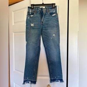 Abercrombie & Fitch jeans.